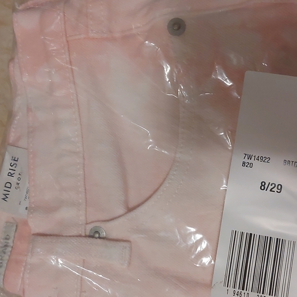 Lucky brand tie dye chopped jeans bnwt size 29 - Picture 3 of 3